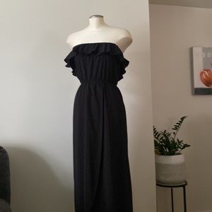 Long strapless dress 🎓